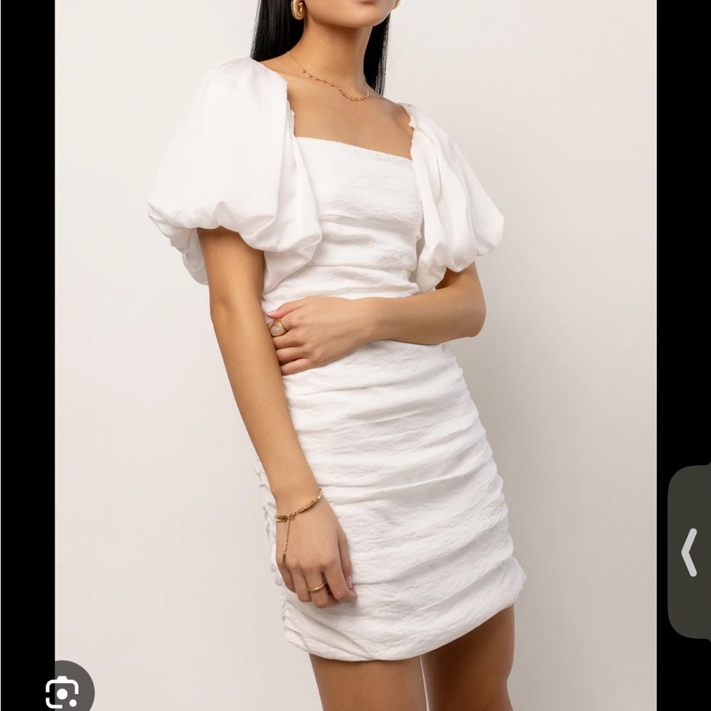 Bohme Eveleigh Mini Dress in Ivory